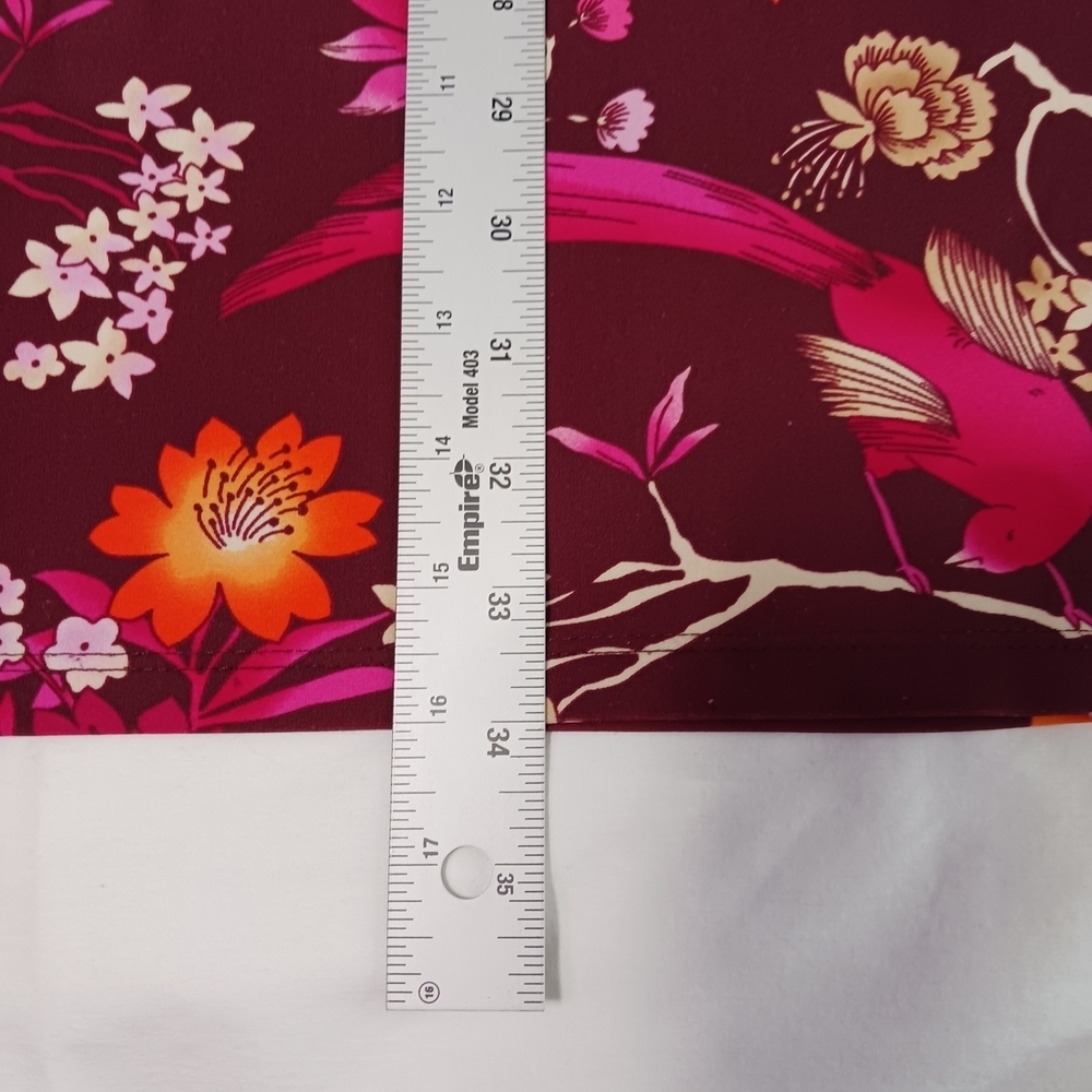 Jude Connally Megan Long Dress - Floral Menagerie Print - Size Small - Picture 6 of 13